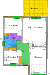 maison handicap vienne 86 poitiers plan